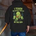 Teachers Day Men Zip Up Hoodie Back Print, funny gift