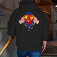 Teachers Are Superheroes 4th Grade Super Teacher Staff Men Women Men Zip Up Hoodie Back Print, Super Teacher Hoodies, 4th Grade Teacher Hoodies, funny gift