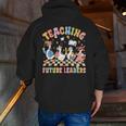 Teaching Future Leaders Teacher Back To School Cute Goose Men Zip Up Hoodie Back Print, Future Teacher Hoodies, funny gift Teaching Future Leaders Teacher Back To School Cute Goose Men Zip Up Hoodie Back Print, Future Teacher Hoodies, funny gift