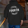 Team Fourth Grade Teacher Student Back To School 4th Grade Men Zip Up Hoodie Back Print, 4th Grade Teacher Hoodies, funny gift Team Fourth Grade Teacher Student Back To School 4th Grade Men Zip Up Hoodie Back Print, 4th Grade Teacher Hoodies, funny gift