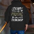 Team Music Teacher Camo Teacher Student Back To School Men Zip Up Hoodie Back Print, funny gift Team Music Teacher Camo Teacher Student Back To School Men Zip Up Hoodie Back Print, funny gift