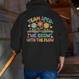 Team SPED We Grow With The Flow Special Ed Teacher Men Zip Up Hoodie Back Print, funny gift Team SPED We Grow With The Flow Special Ed Teacher Men Zip Up Hoodie Back Print, funny gift