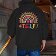 TGIF Teacher Appreciation Alphabet Thank God It's Friday For Men Women Girls Kids Men Zip Up Hoodie Back Print, funny gift TGIF Teacher Appreciation Alphabet Thank God It's Friday For Men Women Girls Kids Men Zip Up Hoodie Back Print, funny gift