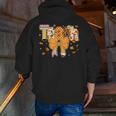 Thanksgiving Teacher Pencil Bow One Thankful Teacher Fall Men Zip Up Hoodie Back Print, funny gift Thanksgiving Teacher Pencil Bow One Thankful Teacher Fall Men Zip Up Hoodie Back Print, funny gift