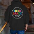 Third Grade Crew First Day Of School 3rd Grade Teacher Men Zip Up Hoodie Back Print, First Grade Teacher Hoodies, funny gift