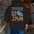Tie Dye Teaching Social Studies Is My Jam Sunglasses Teacher Men Zip Up Hoodie Back Print, funny gift Tie Dye Teaching Social Studies Is My Jam Sunglasses Teacher Men Zip Up Hoodie Back Print, funny gift