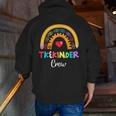 TK And Kinder Crew TK Teacher Transitional Kindergarten PreK Men Zip Up Hoodie Back Print, funny gift TK And Kinder Crew TK Teacher Transitional Kindergarten PreK Men Zip Up Hoodie Back Print, funny gift