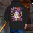 Trick Or Teach Spooky Teacher Ghost Halloween Teacher Men Zip Up Hoodie Back Print, funny gift Trick Or Teach Spooky Teacher Ghost Halloween Teacher Men Zip Up Hoodie Back Print, funny gift