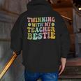 Twinning With My Teacher Bestie Twin Day Matching Teachers For Men Women Girls Kids Men Zip Up Hoodie Back Print, funny gift Twinning With My Teacher Bestie Twin Day Matching Teachers For Men Women Girls Kids Men Zip Up Hoodie Back Print, funny gift