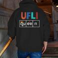 UFLI Queen Science Of Reading Literacy Teacher Appreciation Men Zip Up Hoodie Back Print, Science Teacher Hoodies, funny gift UFLI Queen Science Of Reading Literacy Teacher Appreciation Men Zip Up Hoodie Back Print, Science Teacher Hoodies, funny gift