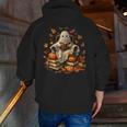 Vintage Ghost Book Reading Pumpkin Gothic Halloween Teachers Men Women Kids Men Zip Up Hoodie Back Print, funny gift Vintage Ghost Book Reading Pumpkin Gothic Halloween Teachers Men Women Kids Men Zip Up Hoodie Back Print, funny gift