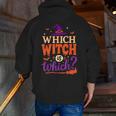 Which Witch Is Which Halloween For Women Men English Teacher Men Zip Up Hoodie Back Print, English Teacher Hoodies, funny gift