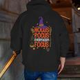 Witchy Halloween Hocus Pocus Everybody Focus Teacher Pumpkin Men Zip Up Hoodie Back Print, funny gift Witchy Halloween Hocus Pocus Everybody Focus Teacher Pumpkin Men Zip Up Hoodie Back Print, funny gift