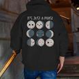 Women Science Teacher Moon Phases Scientist Back To School Men Zip Up Hoodie Back Print, Science Teacher Hoodies, funny gift