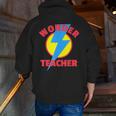 Wonder Teacher Teacher Halloween Tshirt Men Zip Up Hoodie Back Print, funny gift Wonder Teacher Teacher Halloween Tshirt Men Zip Up Hoodie Back Print, funny gift