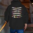 In A World Where You Can Be Anything Be Kind Girls Teachers Men Zip Up Hoodie Back Print, funny gift In A World Where You Can Be Anything Be Kind Girls Teachers Men Zip Up Hoodie Back Print, funny gift