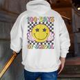 100th Day Of School Teacher Kids 100 Days Of School Men Zip Up Hoodie Back Print, funny gift