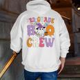 3rd Grade Boo Crew Spooky Third Grade Halloween Teacher Men Zip Up Hoodie Back Print, funny gift