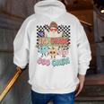 3rd Grade Boo Crew Third Grade Halloween Costume Teacher Kid Men Zip Up Hoodie Back Print, funny gift