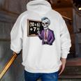 67 Math Teacher Meme Brainrot Six Seven Halloween Equation Men Zip Up Hoodie Back Print, funny gift