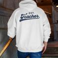 Art Teacher Men Women Cute Vintage Graphic Art Teacher Men Zip Up Hoodie Back Print, funny gift