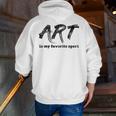Art Teacher Men Zip Up Hoodie Back Print, funny gift Art Teacher Men Zip Up Hoodie Back Print, funny gift