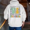 Braille Teacher Of The Visually Impaired Groovy VI Teacher Men Zip Up Hoodie Back Print, Groovy Teacher Hoodies, funny gift Braille Teacher Of The Visually Impaired Groovy VI Teacher Men Zip Up Hoodie Back Print, Groovy Teacher Hoodies, funny gift