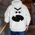 Carrot Teacher Matching Halloween Costume Men Zip Up Hoodie Back Print, funny gift Carrot Teacher Matching Halloween Costume Men Zip Up Hoodie Back Print, funny gift