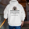 Cat Exhausted Teacher Exhausterwhelmulated Definition Men Zip Up Hoodie Back Print, funny gift