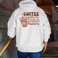 Coffee Gives Me Para Powers Parapro Teacher Squad Men Zip Up Hoodie Back Print, funny gift Coffee Gives Me Para Powers Parapro Teacher Squad Men Zip Up Hoodie Back Print, funny gift