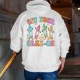 Get Your Cray-On Preschool Teacher Kindergarten Teacher Men Zip Up Hoodie Back Print, funny gift Get Your Cray-On Preschool Teacher Kindergarten Teacher Men Zip Up Hoodie Back Print, funny gift