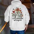 Cultivando Bilingues Dual Language Crew Bilingual Teacher Men Women Girls Kids Men Zip Up Hoodie Back Print, funny gift