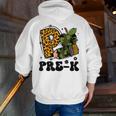 Cute Camo Pre K Back To School Teacher Kid Preschool Men Zip Up Hoodie Back Print, funny gift