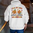 Fall In Love With Learning Teacher Student Autumn Pumpkin Men Zip Up Hoodie Back Print, funny gift Fall In Love With Learning Teacher Student Autumn Pumpkin Men Zip Up Hoodie Back Print, funny gift