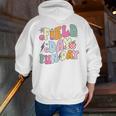 Field Day Fun Day Last Day Of School Teacher Student Men Zip Up Hoodie Back Print, funny gift Field Day Fun Day Last Day Of School Teacher Student Men Zip Up Hoodie Back Print, funny gift