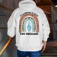 Good Day To Teach Tiny Musicians Piano Music Teacher Women Men Zip Up Hoodie Back Print, funny gift