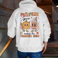 Groovy Pumpkin Spice Makes Teacher Nice Fall Thanksgiving Men Zip Up Hoodie Back Print, Groovy Teacher Hoodies, funny gift Groovy Pumpkin Spice Makes Teacher Nice Fall Thanksgiving Men Zip Up Hoodie Back Print, Groovy Teacher Hoodies, funny gift