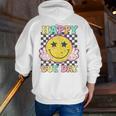 Happy Dot Day Hippie Flowers Smile Face Groovy Teacher Kids Men Zip Up Hoodie Back Print, Groovy Teacher Hoodies, funny gift Happy Dot Day Hippie Flowers Smile Face Groovy Teacher Kids Men Zip Up Hoodie Back Print, Groovy Teacher Hoodies, funny gift