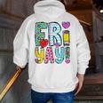 Happy Fri-Yay Friday Lovers Fun Teacher Life FriYay Weekend Men Zip Up Hoodie Back Print, funny gift Happy Fri-Yay Friday Lovers Fun Teacher Life FriYay Weekend Men Zip Up Hoodie Back Print, funny gift