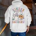 Kindergarten Boo Crew Halloween Floral Ghost Kinder Teacher Men Zip Up Hoodie Back Print, funny gift Kindergarten Boo Crew Halloween Floral Ghost Kinder Teacher Men Zip Up Hoodie Back Print, funny gift