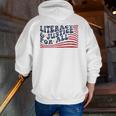 Literacy Justice For All Teacher Men Zip Up Hoodie Back Print, funny gift Literacy Justice For All Teacher Men Zip Up Hoodie Back Print, funny gift