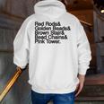 Montessori Helvetica Education Teacher Men Zip Up Hoodie Back Print, funny gift