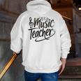 Music Teacher For Women Elementary First Day Of School Men Zip Up Hoodie Back Print, funny gift Music Teacher For Women Elementary First Day Of School Men Zip Up Hoodie Back Print, funny gift