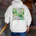 One Lucky Teacher St Patrick's Day Irish Teacher Lucky Era Men Zip Up Hoodie Back Print, funny gift One Lucky Teacher St Patrick's Day Irish Teacher Lucky Era Men Zip Up Hoodie Back Print, funny gift