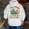One Merry Teacher Groovy Christmas Tree Pjs Xmas Teacher Men Zip Up Hoodie Back Print, Groovy Teacher Hoodies, funny gift One Merry Teacher Groovy Christmas Tree Pjs Xmas Teacher Men Zip Up Hoodie Back Print, Groovy Teacher Hoodies, funny gift