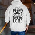 Piano Teacher Pianist Men Zip Up Hoodie Back Print, funny gift Piano Teacher Pianist Men Zip Up Hoodie Back Print, funny gift