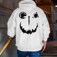 Pumpkin Artist Halloween Art Teacher Men Zip Up Hoodie Back Print, funny gift Pumpkin Artist Halloween Art Teacher Men Zip Up Hoodie Back Print, funny gift