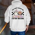 Retro You Can't Scare Me I Teach 5th Grade Teacher Halloween Men Zip Up Hoodie Back Print, funny gift Retro You Can't Scare Me I Teach 5th Grade Teacher Halloween Men Zip Up Hoodie Back Print, funny gift