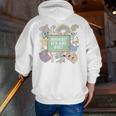 Retro Hooray It's Art Day Art Teacher Back To School Women Men Zip Up Hoodie Back Print, funny gift Retro Hooray It's Art Day Art Teacher Back To School Women Men Zip Up Hoodie Back Print, funny gift