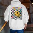 Retro Special Education Squad Groovy Dream Team Teacher Men Zip Up Hoodie Back Print, Groovy Teacher Hoodies, funny gift